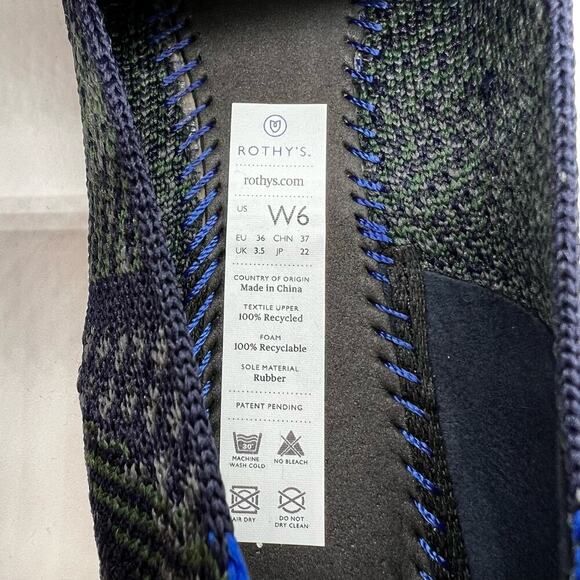 Rothy’s Forest Tartan Loafer Limited Edition Women’s Size‎ 6 - Picture 6 of 6